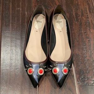 Fendi kitten heels